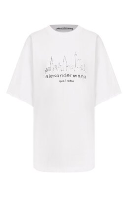 Alexander Wang: Хлопковая футболка 