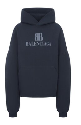 Balenciaga: Хлопковая толстовка 