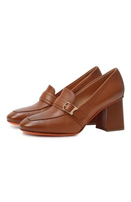 Santoni: Коричневые туфли 