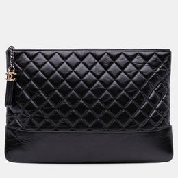 Chanel: Чёрный клатч 