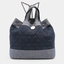 Chanel: Голубой рюкзак 