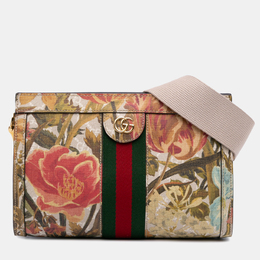 Gucci: Бежевая сумка  GG Supreme