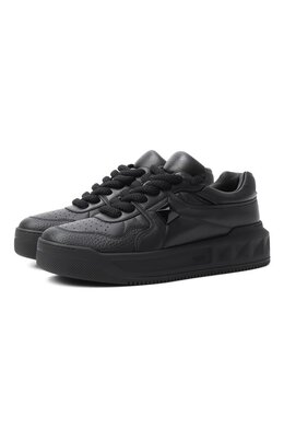 Valentino: Чёрные кеды  ONE STUD