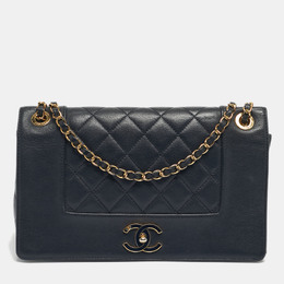 Chanel: Синяя сумка 