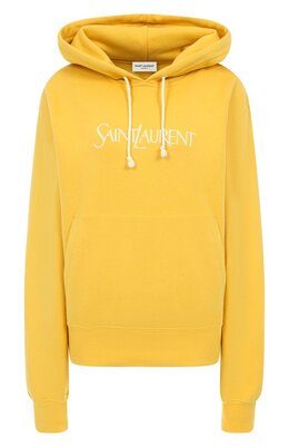 Saint Laurent: Хлопковая толстовка 