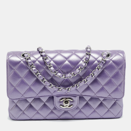 Chanel: Фиолетовая сумка 