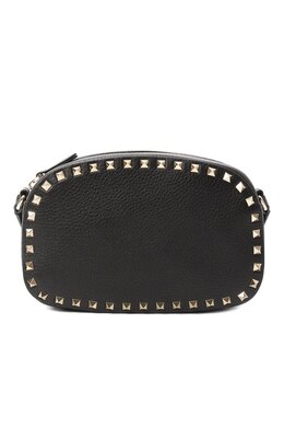 Valentino: Чёрная сумка  Rockstud