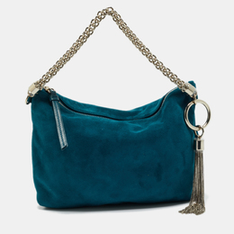 Jimmy Choo: Зелёный клатч  Callie