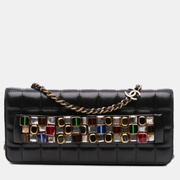 Chanel: Чёрный клатч 