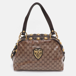 Gucci: Бежевая сумка  GG
