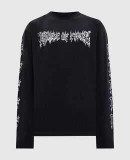Vetements: Чёрный свитшот 