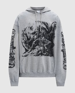 Vetements: Серая толстовка 