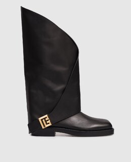 Balmain: Чорні чоботи 