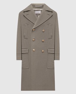 Brunello Cucinelli: Зелёное пальто 