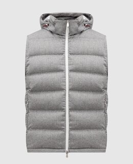 Brunello Cucinelli: Сірі жилети 