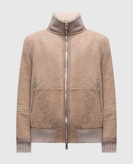 Brunello Cucinelli: Бежевая куртка 