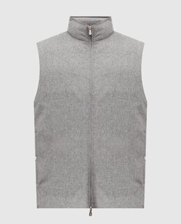 Brunello Cucinelli: Сірі жилети 