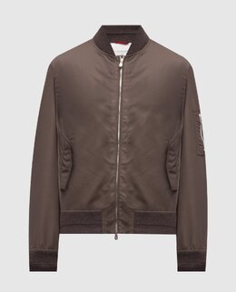Brunello Cucinelli: Коричневая куртка 
