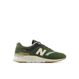 New Balance: Зелёные кроссовки  997