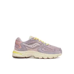 Saucony: Фиолетовые кроссовки  Grid