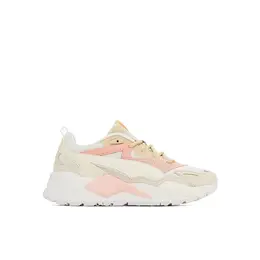 PUMA: Бежевые кроссовки  RS-X