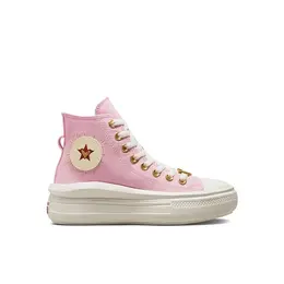 Converse: Розовые кеды 