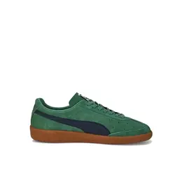 PUMA: Зелёные кеды  Suede