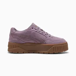 PUMA: Фиолетовые кеды  Suede