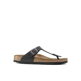 Birkenstock: Чёрные сабо  Gizeh
