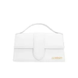 Jacquemus: Белая сумка  Le Grand Bambino