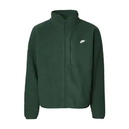 NIKE: Зелёная куртка  Sportswear Club