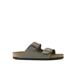 Birkenstock: Серые сабо  Arizona
