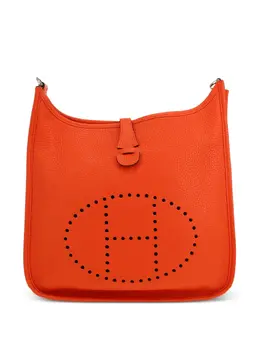 Hermès Pre-Owned: Оранжевая сумка 