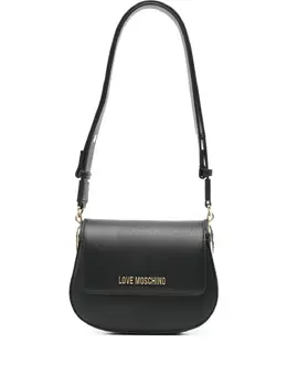 Love Moschino: Чёрная сумка через плечо 