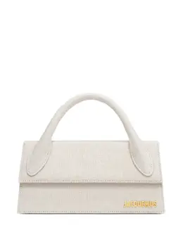 Jacquemus: Бежевая сумка-шоппер  Chiquito