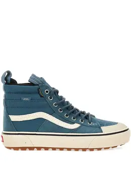 Vans: Голубые кроссовки 
