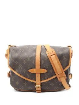 Louis Vuitton Pre-Owned: Коричневая сумка 