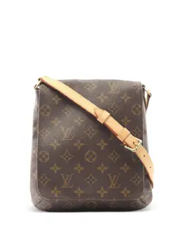 Louis Vuitton Pre-Owned: Коричневая сумка 