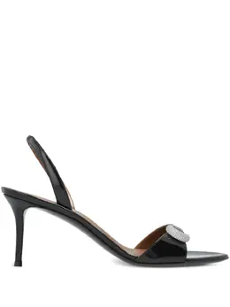 Giuseppe Zanotti: Чёрные сандалии 