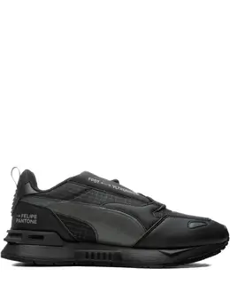 PUMA: Чёрные кроссовки  Mirage Mox