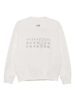 MM6 Maison Margiela: Свитшот с принтом 