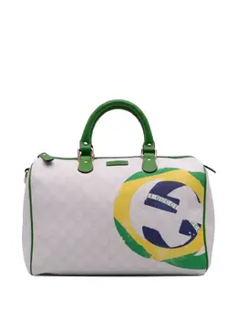 Gucci Pre-Owned: Зелёная сумка 