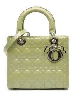 Christian Dior Pre-Owned: Зелёная сумка 