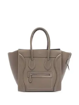 Celine Pre-Owned: Коричневая сумка-шоппер 