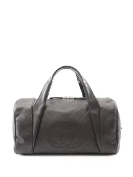 CHANEL Pre-Owned: Серебристая сумка 