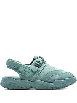 PUMA: Зелёные кроссовки 
