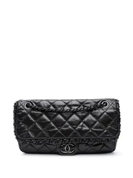 CHANEL Pre-Owned: Серая сумка 