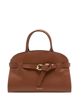 Coccinelle: Коричневая сумка-шоппер 