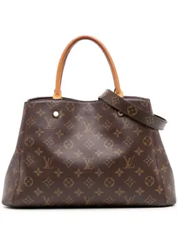 Louis Vuitton Pre-Owned: Коричневая сумка 
