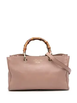 Gucci Pre-Owned: Коричневая сумка-шоппер 